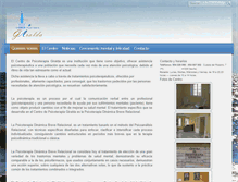 Tablet Screenshot of centrodepsicoterapiagiralda.es